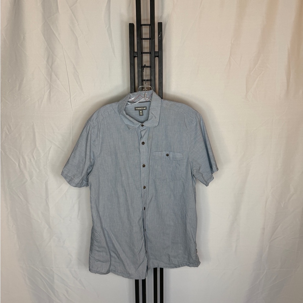 Toad&Co Men's‎ Striped Blue Button Down Shirt